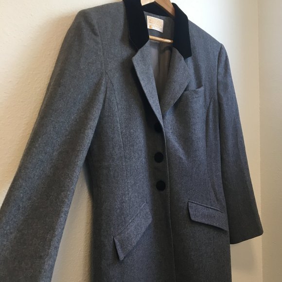 Vintage Pendleton Wool Grey Longline Blazer - Picture 4 of 7